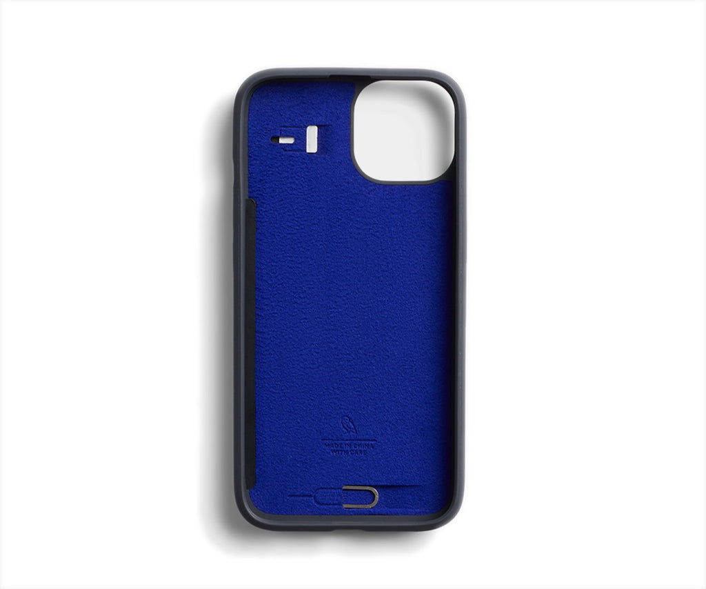 Bellroy Leather 3 Card Case iPhone 14 Standard - Bluestone