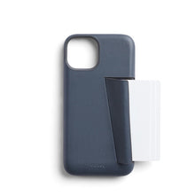 Load image into Gallery viewer, Bellroy Leather 3 Card Case iPhone 14 Plus - Bluestone