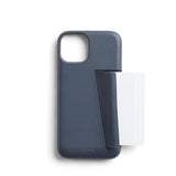 Bellroy Leather 3 Card Case iPhone 14 Plus - Bluestone