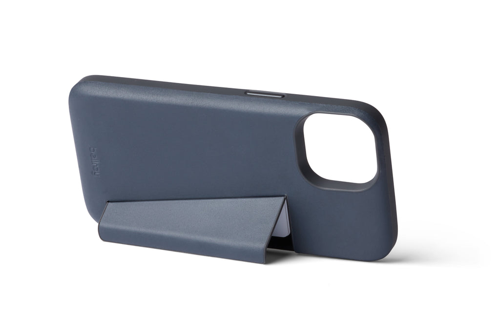 Bellroy Leather 3 Card Case iPhone 14 Plus - Bluestone