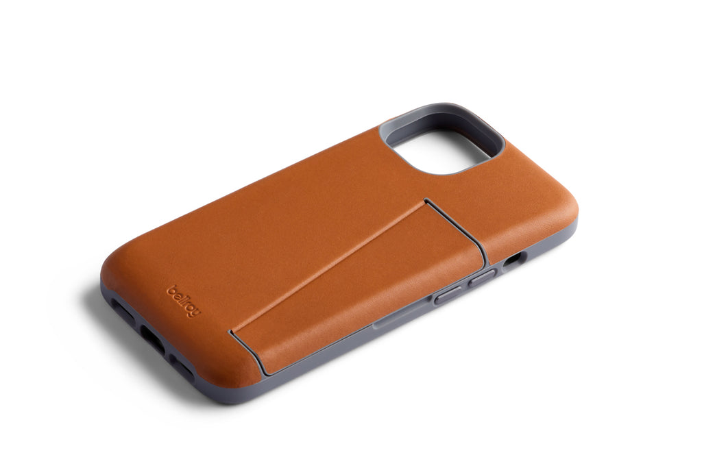 Bellroy Leather 3 Card Case iPhone 14 Pro Max - Terracotta