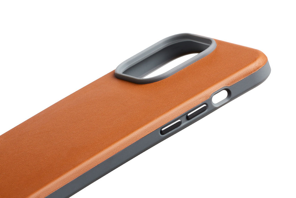 Bellroy Slim Mod Leather & MagSafe Case iPhone 14 Standard - Terracotta