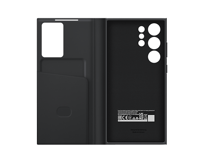 Samsung Official Smart View Wallet Case S23 Ultra 6.8 inch - Black