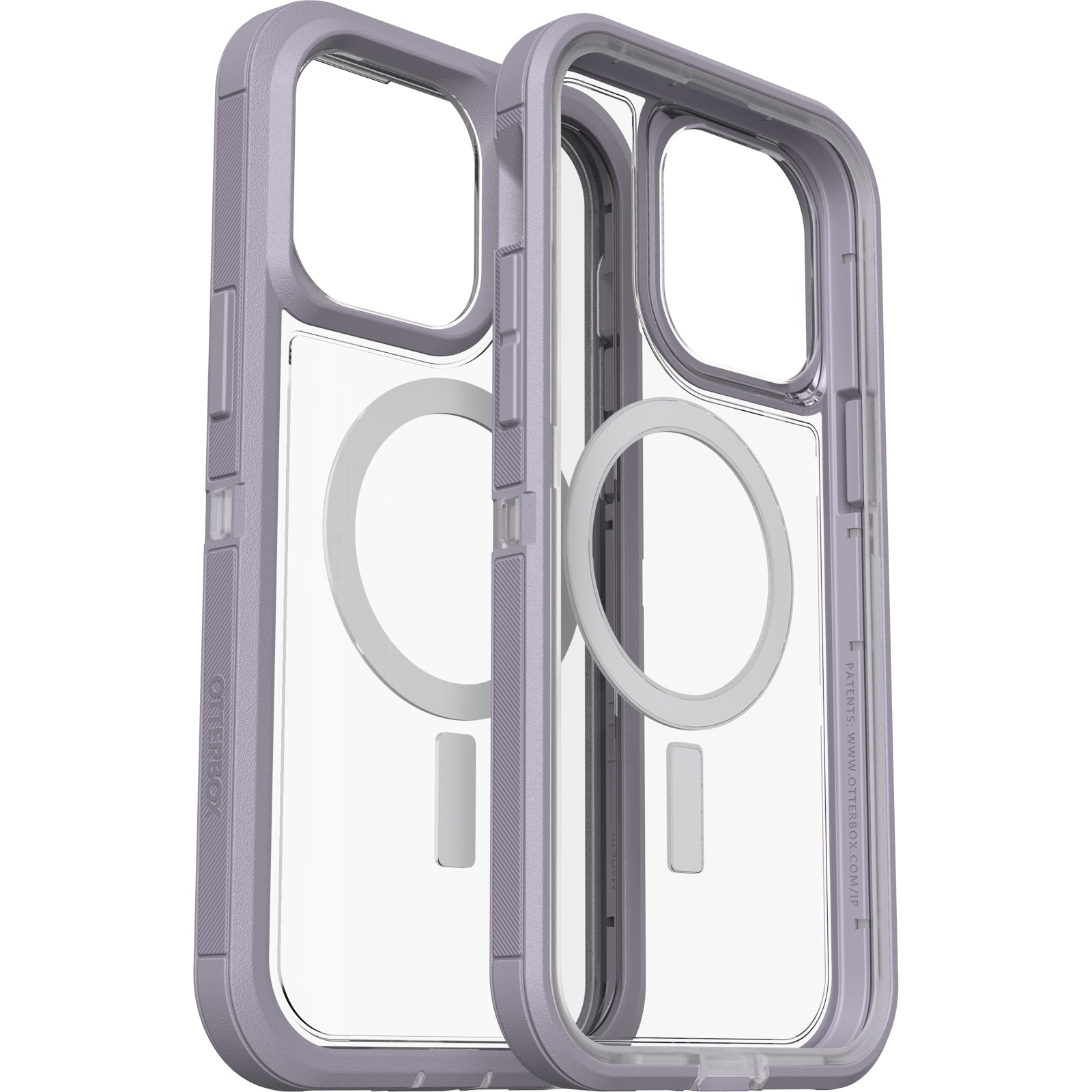 Otterbox Defender XT Clear MagSafe iPhone 14 / 13 Standard 6.1 inch Lavender Sky