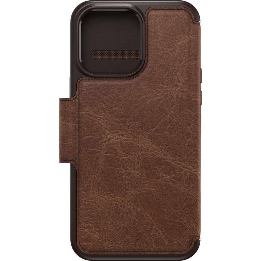 Otterbox Strada Leather Wallet iPhone 14 Plus 6.7 inch Espresso Brown