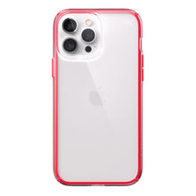 Load image into Gallery viewer, Speck Presidio Perfect Clear Impact Geometry Case iPhone 13 Standard 6.1 Red 4