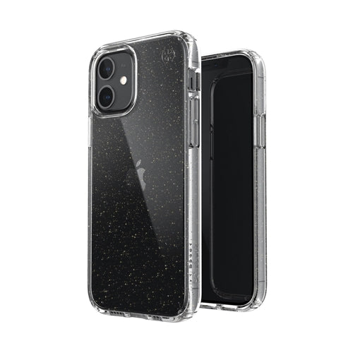 Speck Presidio Perfect Clear Glitter Case iPhone 12 Mini 5.4 inch 1