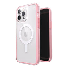 Load image into Gallery viewer, Speck Presidio Perfect Clear Impact Geometry &amp; MagSafe Case iPhone 13 Pro Max 6.7 Pink