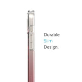 Speck Presidio Ombre Perfect Clear MagSafe Case iPhone 14 Standard 6.1 Rose