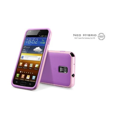 Spigen SGP Neo Hybrid Case Samsung Galaxy S2 4G Telstra SGP08158 - Sherbet Pink 2