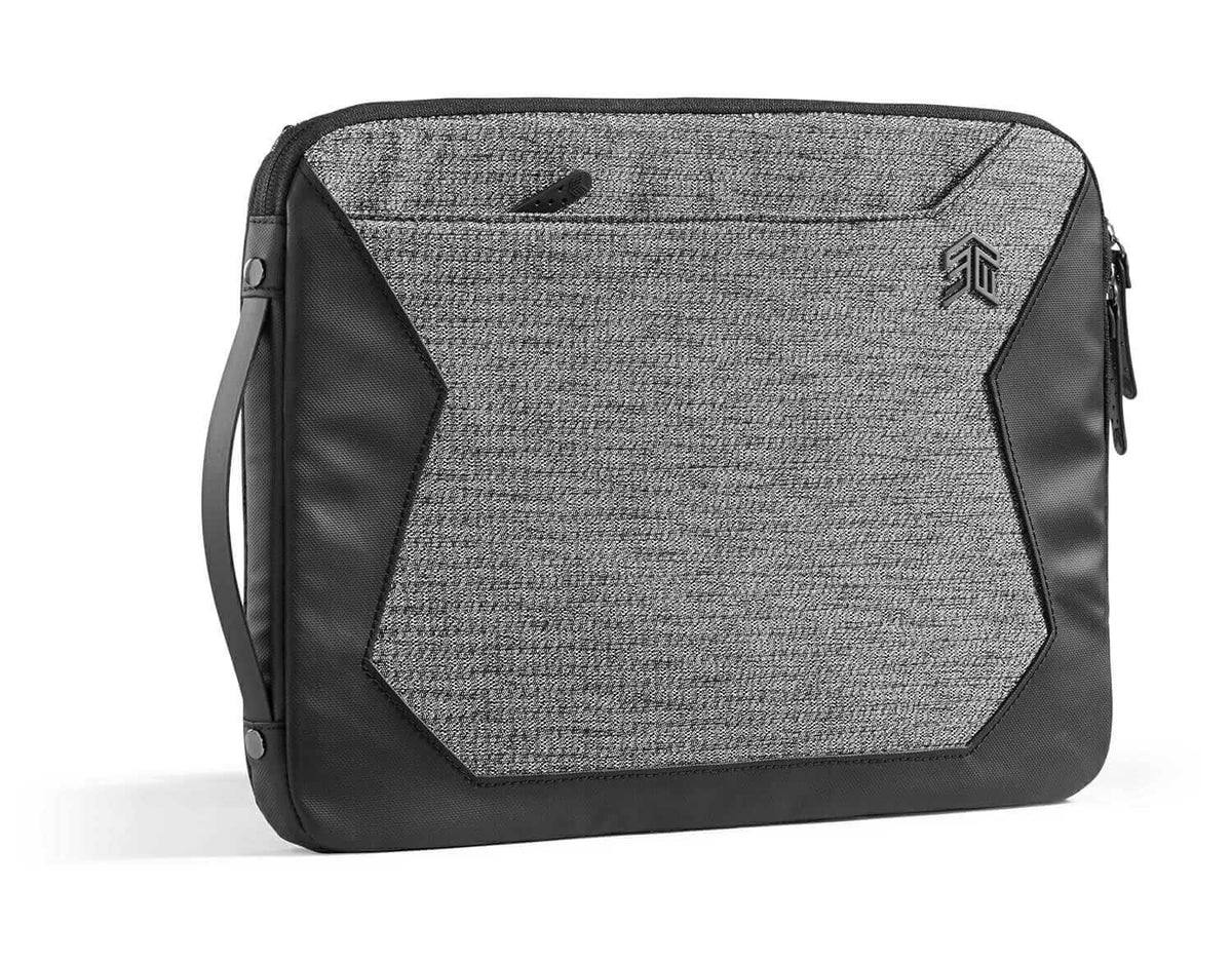 STM Myth Laptop Sleeve 15 inch with Shoulder Strap - Granite