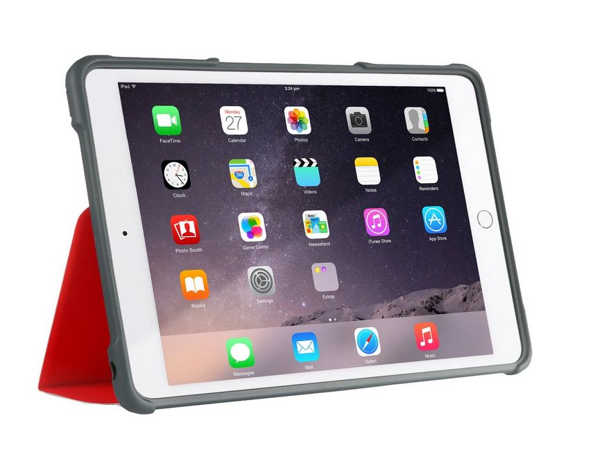 STM Dux Rugged & Tough Case for iPad Air 2nd Gen 9.7 inch - Red