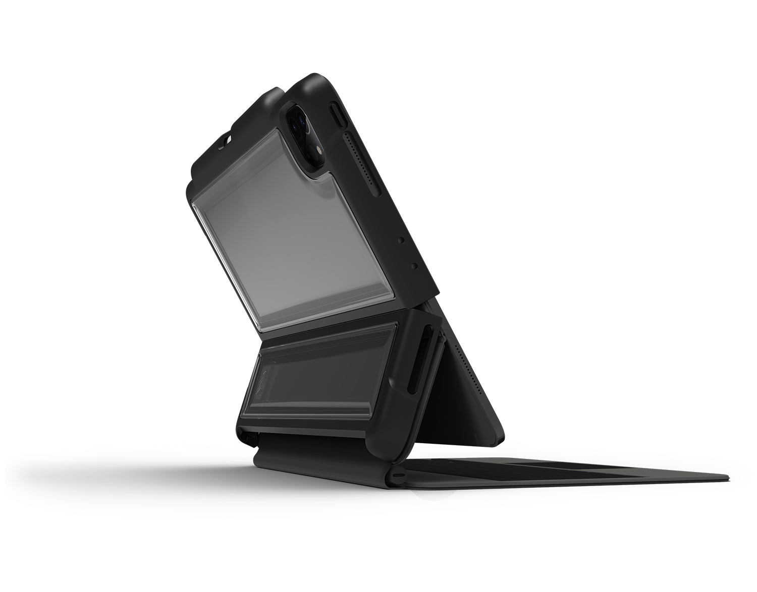 STM Dux Shell for Magic / Folio iPad Pro 12.9 3rd & 4th gen - Black 13