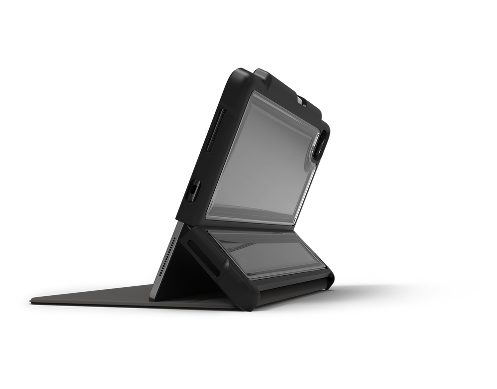 STM Dux Shell for Magic / Folio iPad Pro 12.9 3rd & 4th gen - Black 12