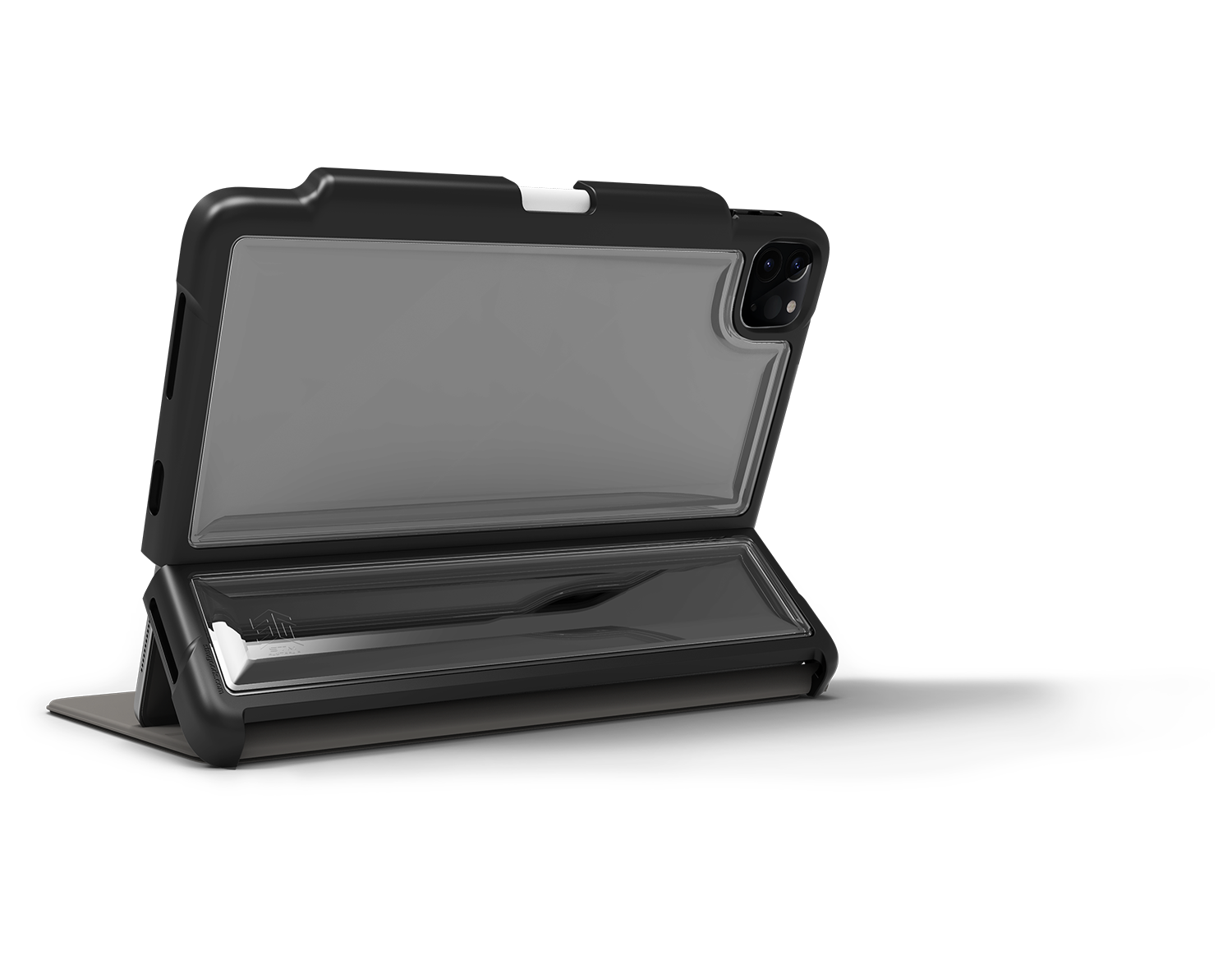 STM Dux Shell for Magic / Folio iPad Pro 12.9 3rd & 4th gen - Black 11
