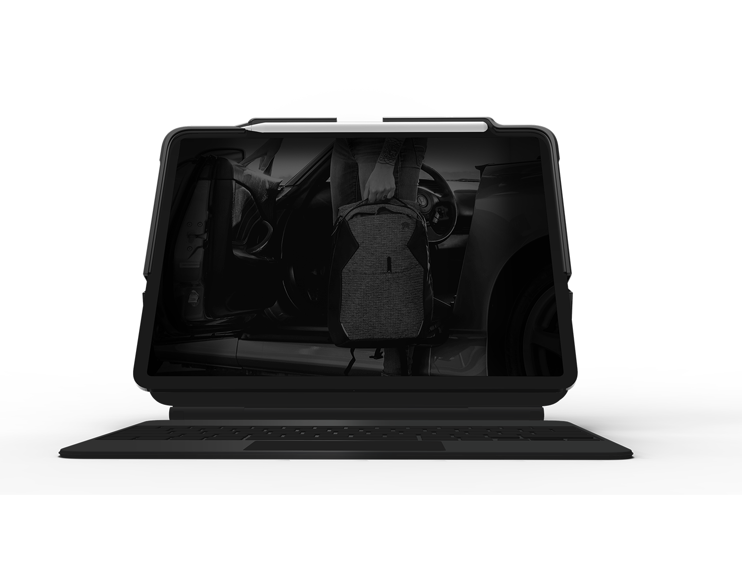 STM Dux Shell for Magic / Folio iPad Pro 12.9 3rd & 4th gen - Black 6