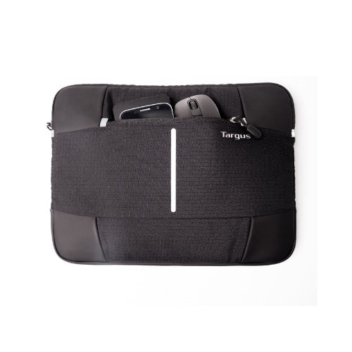 Targus Bex II Laptop Sleeve 12.1 inch - Black with Black Trim 1