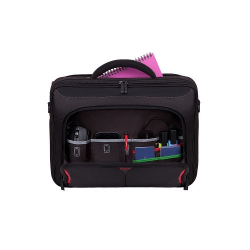 Targus Classic+ Clamshell Laptop Case with File Compartment 18 inch - Black 2