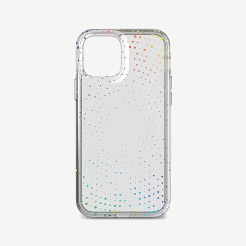 Tech21 Evo Sparkle Slim Case iPhone 12 Mini 5.4 inch Clear 4