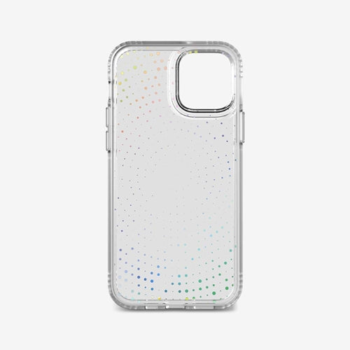 Tech21 Evo Sparkle Slim Case iPhone 12 Mini 5.4 inch Clear 5