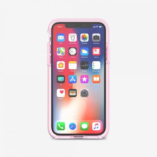 Tech21 Evo Check Evoke Case for iPhone X - Pink / Red 4