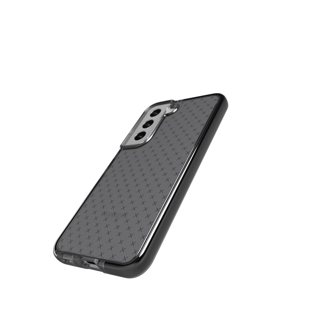 Tech21 Evo Check 4.9m Drop Protective Case Samsung S22 6.1 inch - Smokey Black 3