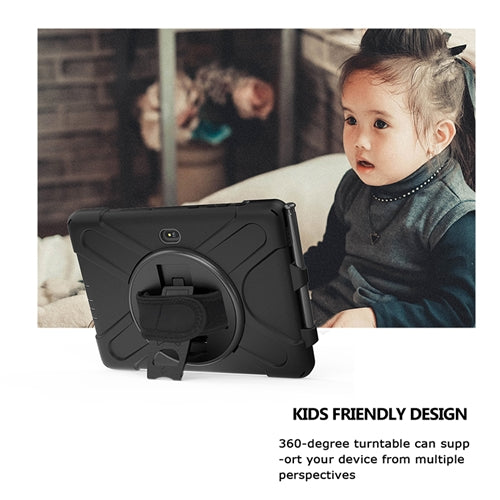 Rugged Case Hand & Shoulder Strap Samsung Tab Active Pro 10.1 2020 - Black3