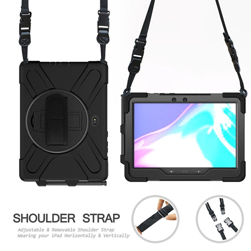 Rugged Case Hand & Shoulder Strap Samsung Tab Active Pro 10.1 2020 - Black4