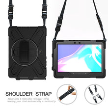 Load image into Gallery viewer, Rugged Case Hand &amp; Shoulder Strap Samsung Tab Active Pro 10.1 2020 - Black4