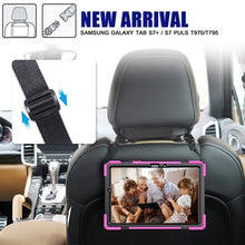 Load image into Gallery viewer, Rugged Case Hand &amp; Shoulder Strap Samsung Tab S7 2020 - Black 1