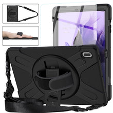 Load image into Gallery viewer, Rugged Case Hand &amp; Shoulder Strap Galaxy Tab S7 FE 2021 12.4 SM-T730 T736 8