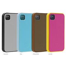 Load image into Gallery viewer, Ozaki iCoat Silicone+ Two Tone iPhone 4 / 4S Chocolate 2
