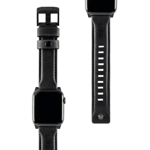 UAG Apple Watch Leather Range Strap 40 / 38mm - Black 1