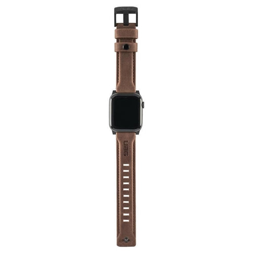UAG Apple Watch Leather Range Strap 44 / 42mm - Brown 5
