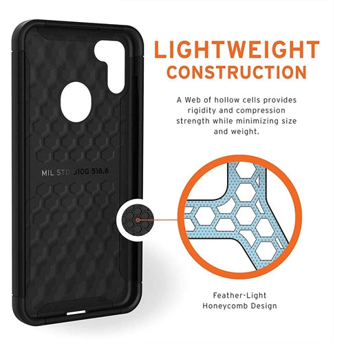 UAG Scout Tough and Rugged Case for Samsung A11 - Black 7