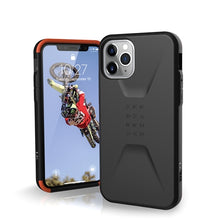 Load image into Gallery viewer, UAG Stealth Rugged Stylish Civilian Case iPhone 11 Pro Max - Black 9