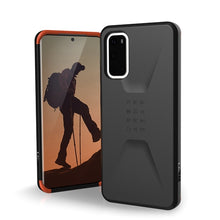 Load image into Gallery viewer, UAG Civilian Slim &amp; Rugged Protective Case Samsung S20 6.2 inch Black 1
