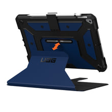 Load image into Gallery viewer, UAG Metropolis Rugged Tough Folio Case iPad 10.2 2019 - Cobalt 8