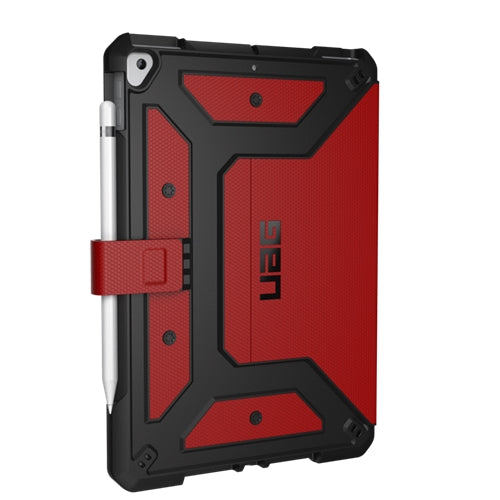 UAG Metropolis Rugged Tough Folio Case iPad 10.2 2019 - Magma  10
