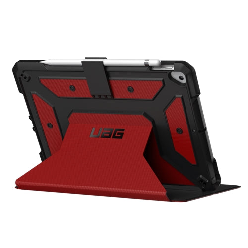 UAG Metropolis Rugged Tough Folio Case iPad 10.2 2019 - Magma  8