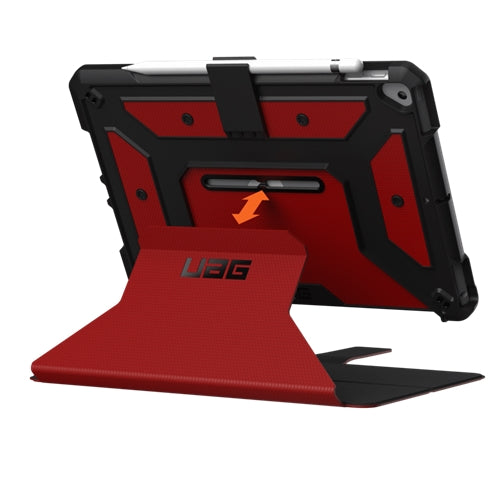 UAG Metropolis Rugged Tough Folio Case iPad 10.2 2019 - Magma  7