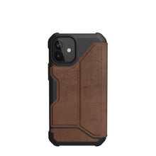 Load image into Gallery viewer, UAG Metropolis Folio Case iPhone 12 Mini 5.4 inch - Brown 3