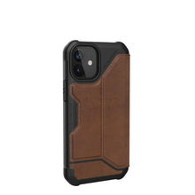 Load image into Gallery viewer, UAG Metropolis Folio Case iPhone 12 Mini 5.4 inch - Brown 2