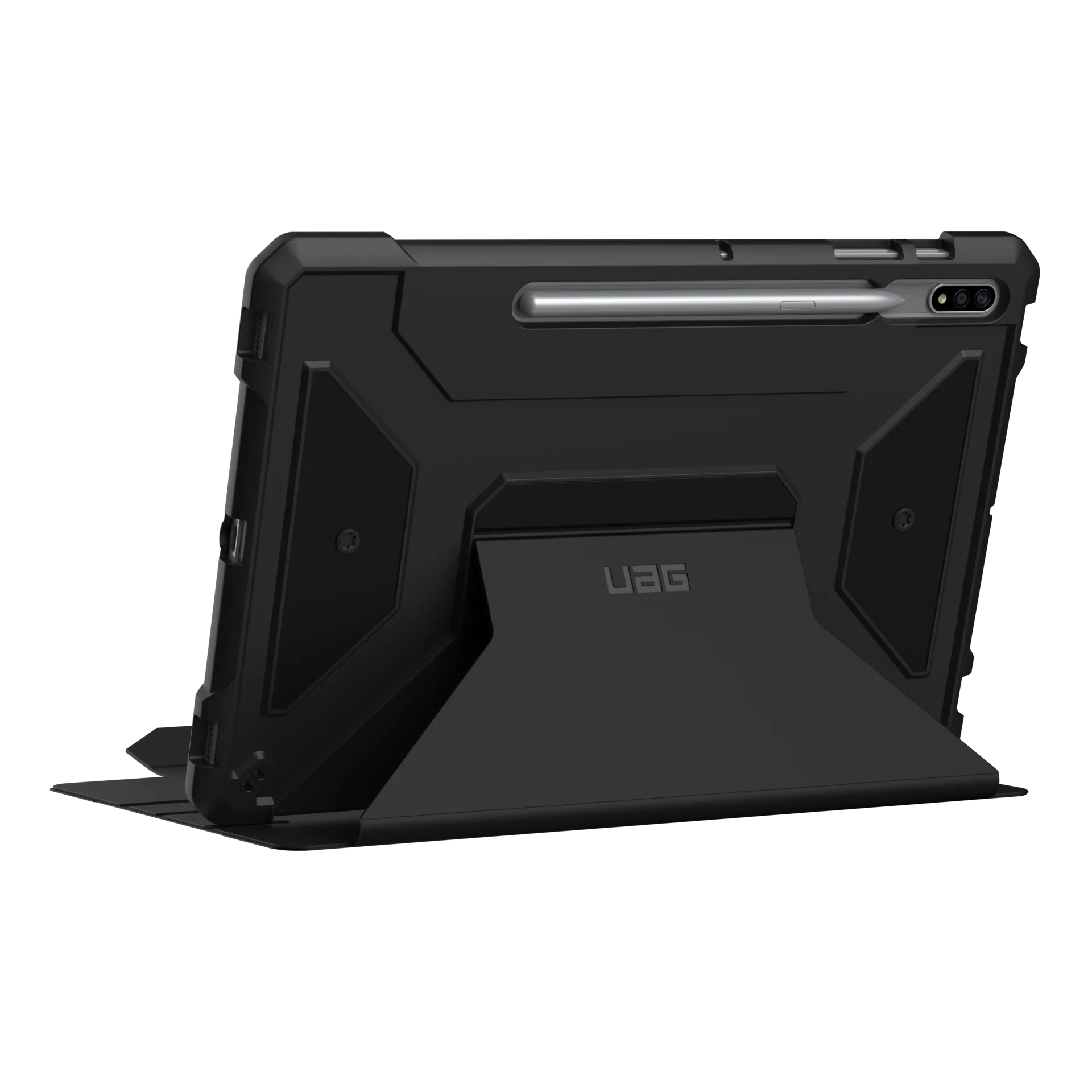 UAG Metropolis SE Folio Rugged Case Galaxy Tab S8 Plus & S7 Plus 12.4 inch - Black