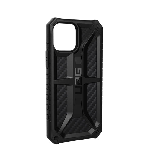UAG Monarch Tough and Rugged Case iPhone 12 Mini 5.4 inch - Carbon Fibre 7