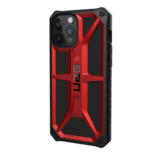 UAG Monarch Tough and Rugged Case iPhone 12 Pro Max 6.7 inch - Crimson Red 2