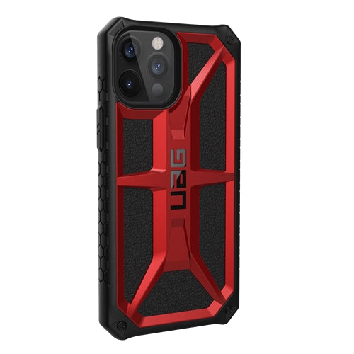 UAG Monarch Tough and Rugged Case iPhone 12 Pro Max 6.7 inch - Crimson Red3
