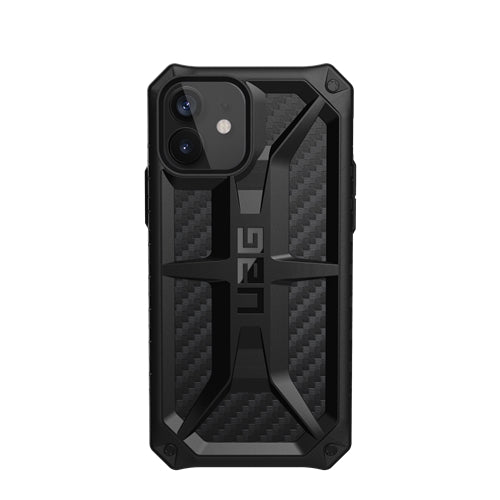UAG Monarch Tough and Rugged Case iPhone 12 Mini 5.4 inch - Carbon Fibre 8