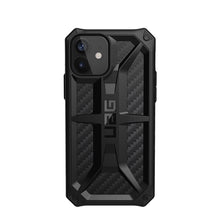 Load image into Gallery viewer, UAG Monarch Tough and Rugged Case iPhone 12 Mini 5.4 inch - Carbon Fibre 8