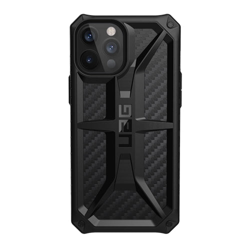 UAG Monarch Tough and Rugged Case iPhone 12 Pro Max 6.7 inch - Carbon Fibre 3